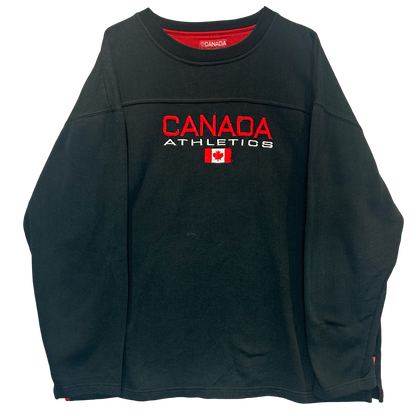 Canada Vintage Sweater bestickt XL