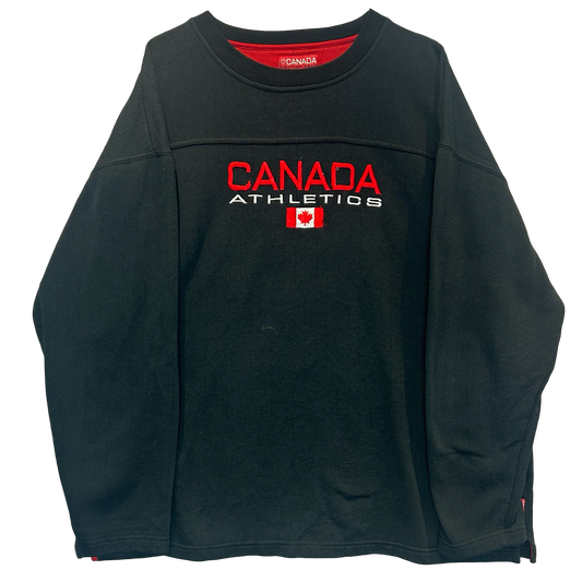 Canada Vintage Sweater bestickt XL