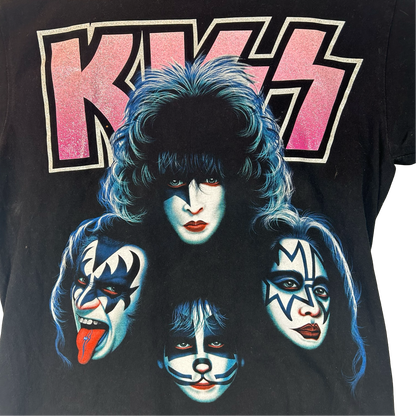 KISS Band Shirt bedruckt M