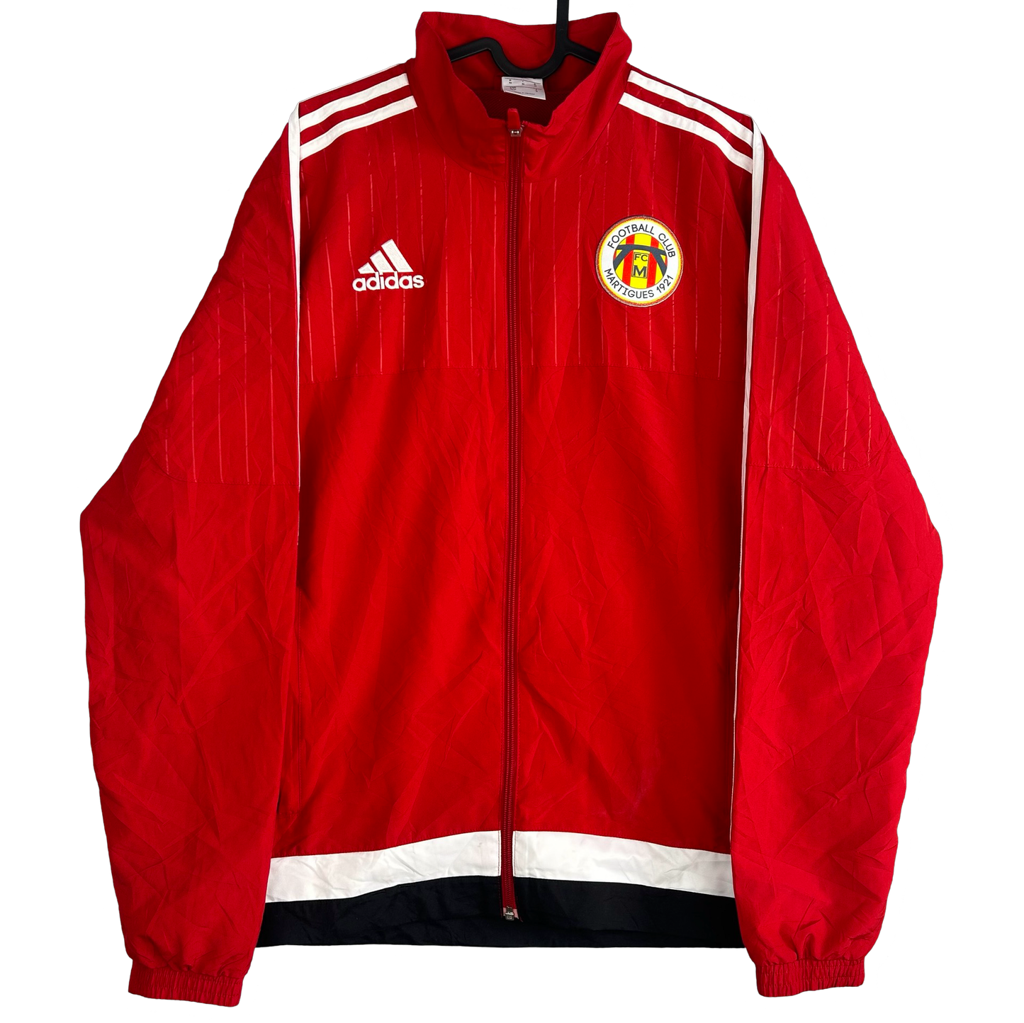 Adidas Trackjacket bestickt M