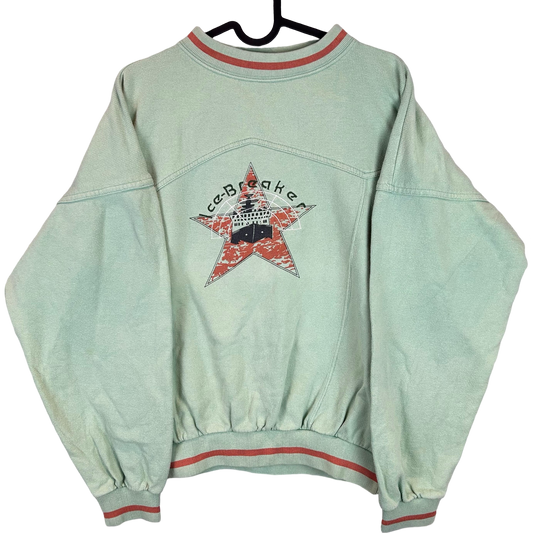 Vintage Sweater bedruckt S