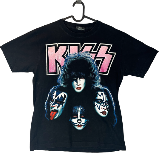 KISS Band Shirt bedruckt M