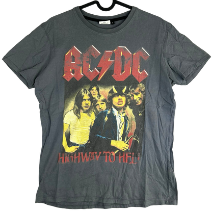 ACDC Vintage Shirt bedruckt S