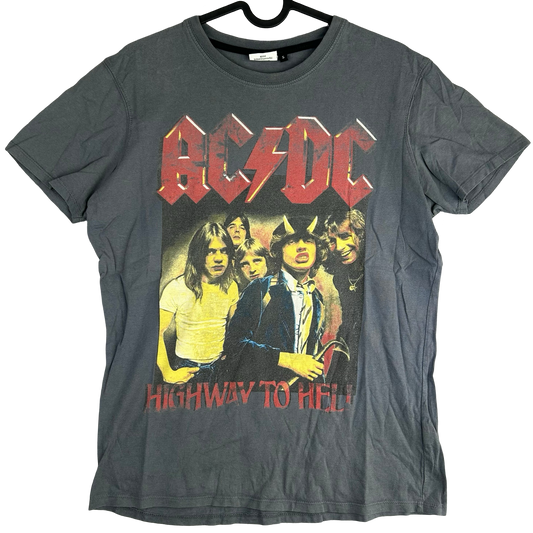 ACDC Vintage Shirt bedruckt S