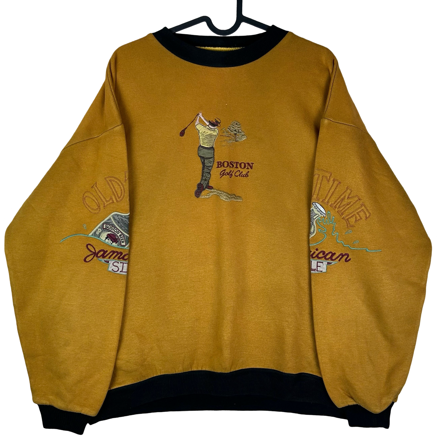 Vintage Sweater bestickt S