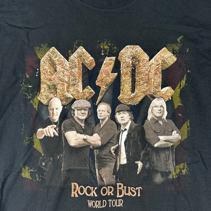 Fruti of the Loom ACDC Bandshirt S