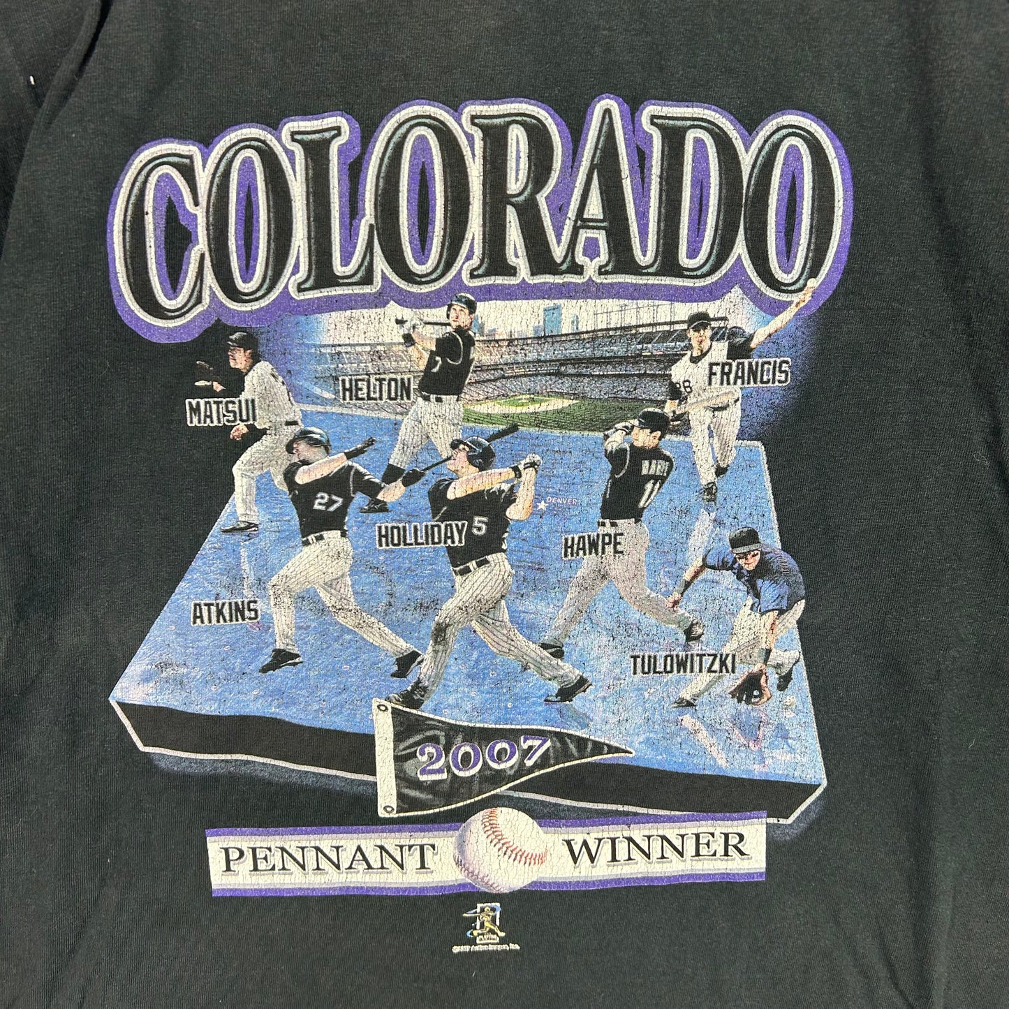 Colorado Vintage Shirt bedruckt M