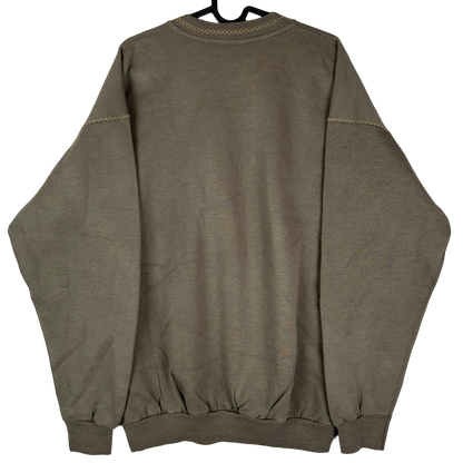 Vintage Sweater bestickt M