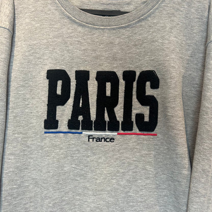 Hello Paris Vintage Sweater bestickt L