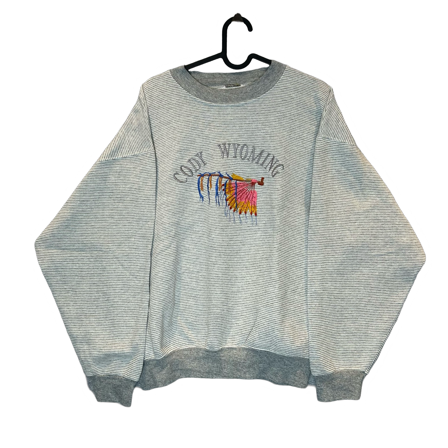 Vintage Sweater bestickt S