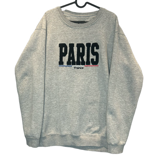 Hello Paris Vintage Sweater bestickt L