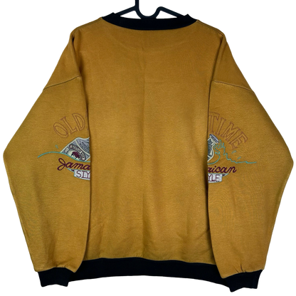 Vintage Sweater bestickt S