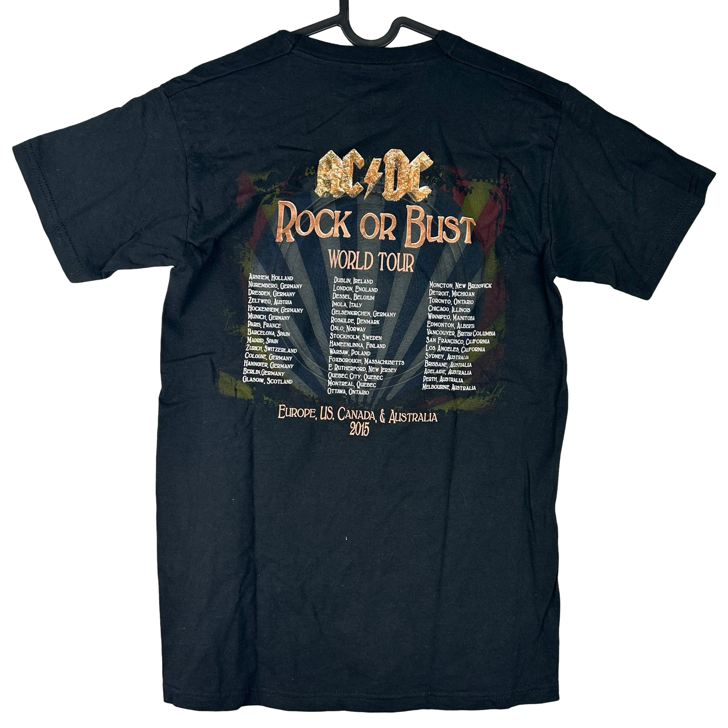 Fruti of the Loom ACDC Bandshirt S