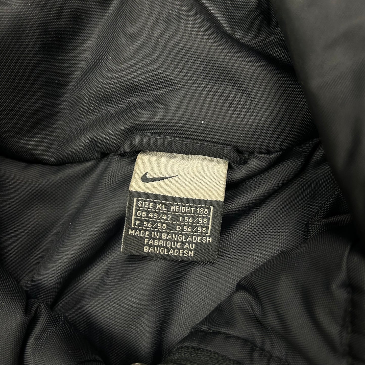 Nike Vintage Jacke abnehmbar Kapuze XL