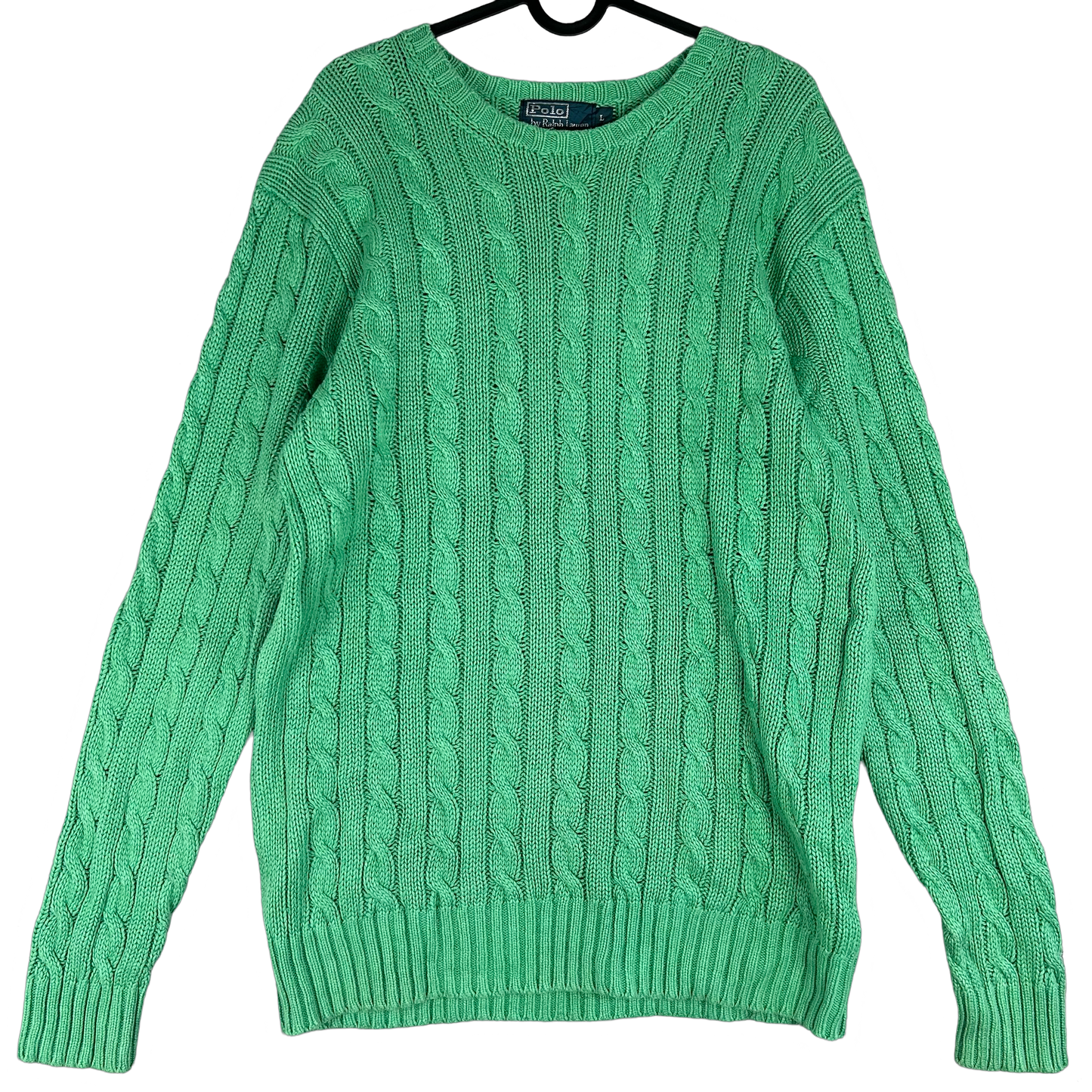 Polo Ralph Lauren Vintage Knit bestickt L