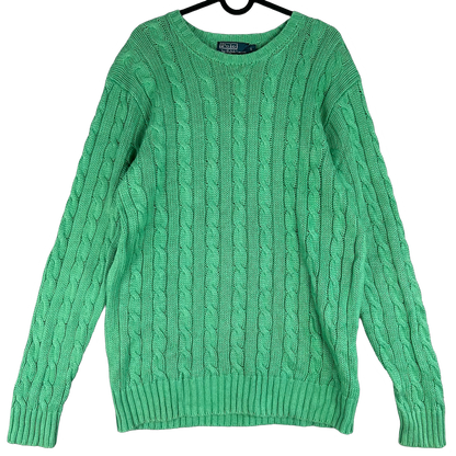 Polo Ralph Lauren Vintage Knit bestickt L