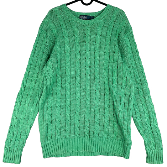 Polo Ralph Lauren Vintage Knit bestickt L