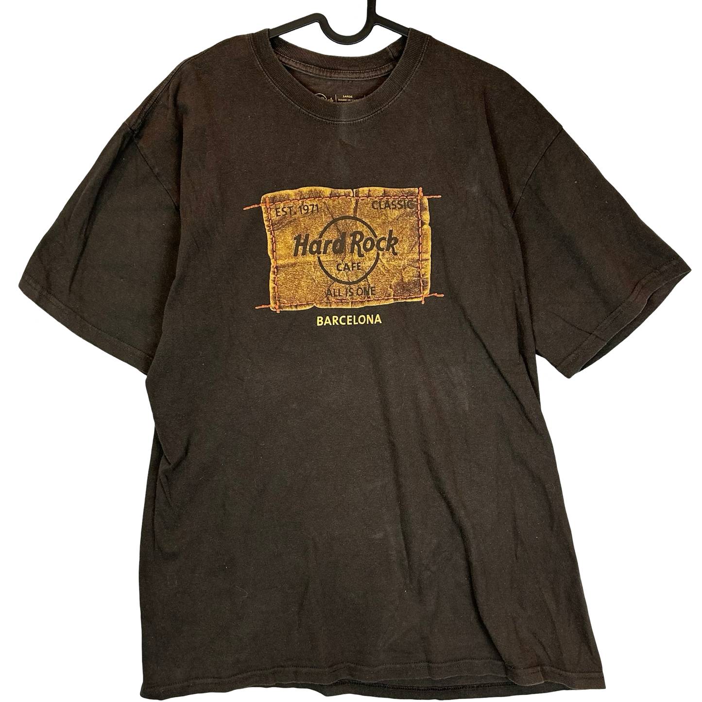 Hard Rock Vintage Shirt bedruckt L